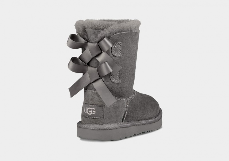 Ugg Toddler Bailey Bow II Stövlar Barn Grå | Sverige-28375