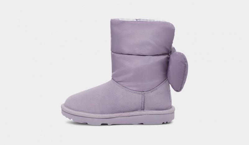 Ugg Toddler Bailey Bow Maxi Stövlar Barn Lila | Sverige-57063