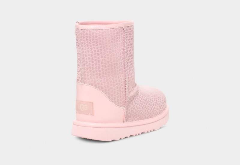 Ugg Toddler Classic II Gel Hearts Stövlar Barn Rosa | Sverige-13658