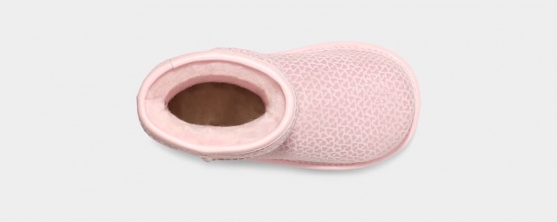 Ugg Toddler Classic II Gel Hearts Stövlar Barn Rosa | Sverige-13658