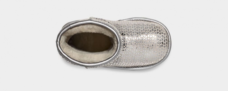 Ugg Toddler Classic II Gel Hearts Stövlar Barn Silver | Sverige-73819