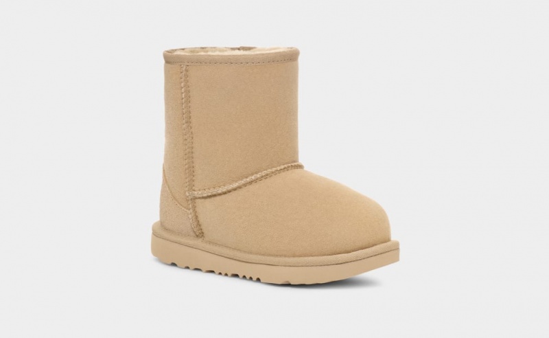 Ugg Toddler Classic Korta II Stövlar Barn Senapsgult | Sverige-81974