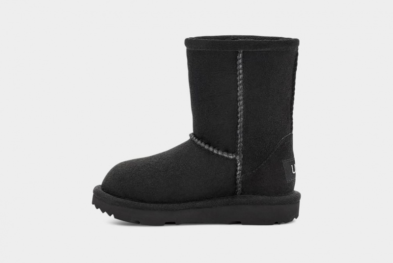 Ugg Toddler Classic Korta II Stövlar Barn Svarta | Sverige-79451