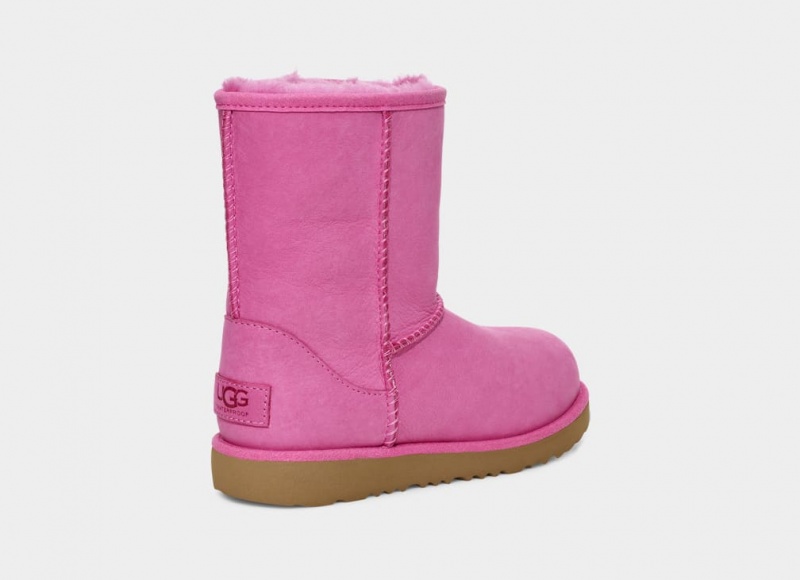 Ugg Toddler Classic Korta Weather Stövlar Barn Rosa | Sverige-20751