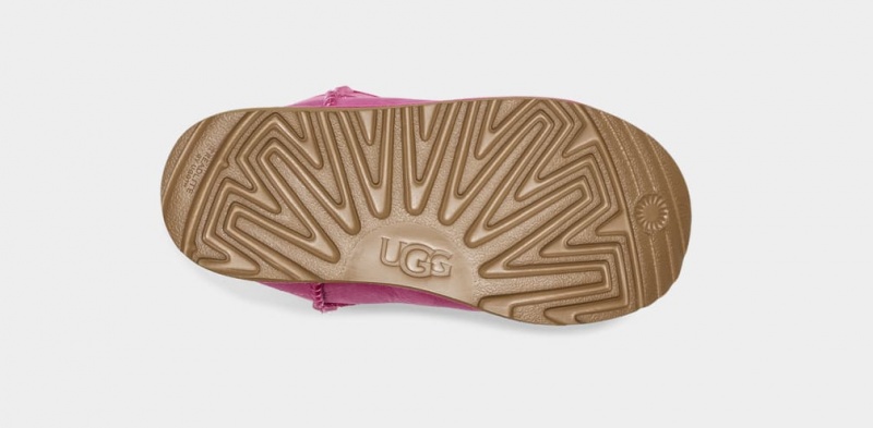 Ugg Toddler Classic Korta Weather Stövlar Barn Rosa | Sverige-20751