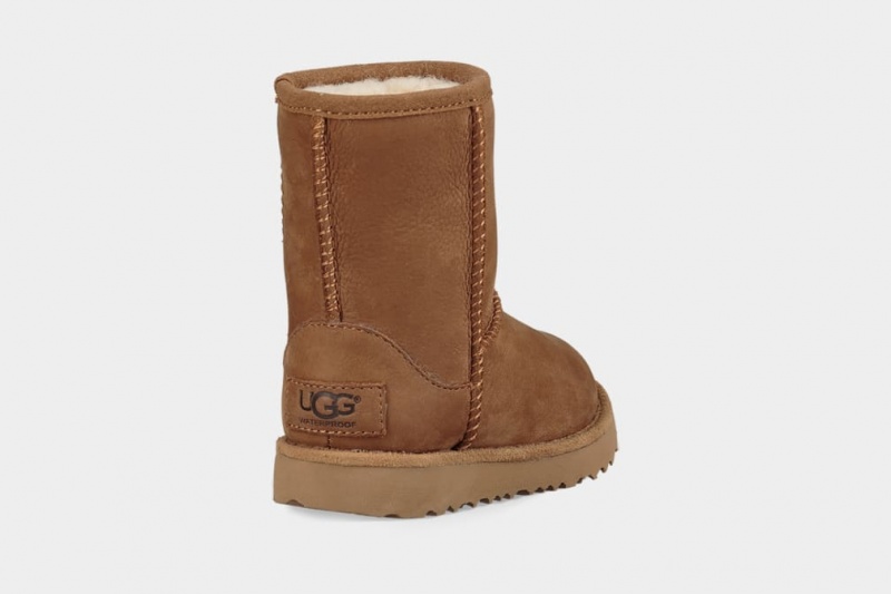 Ugg Toddler Classic Korta Weather Stövlar Barn Bruna | Sverige-34805