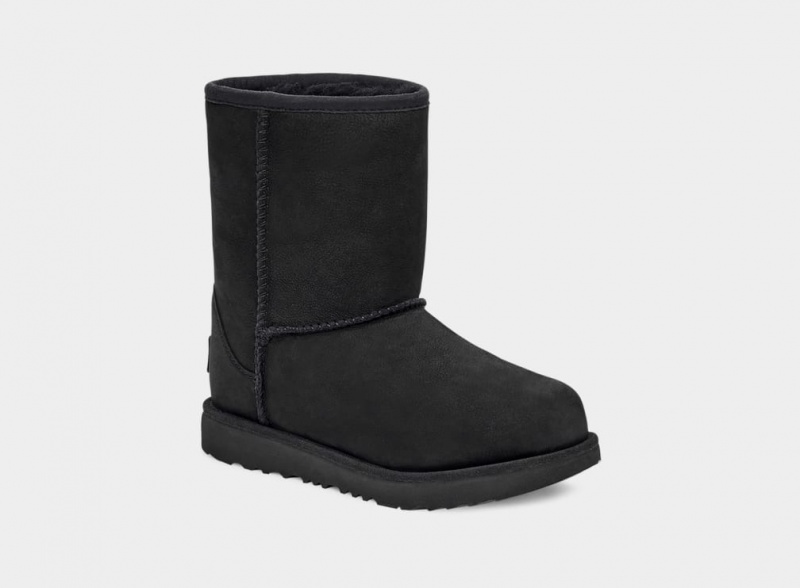 Ugg Toddler Classic Korta Weather Stövlar Barn Svarta | Sverige-19528