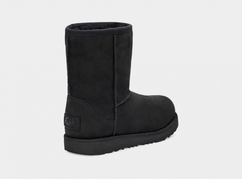 Ugg Toddler Classic Korta Weather Stövlar Barn Svarta | Sverige-19528