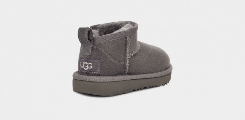 Ugg Toddler Classic Ultra Mini Stövlar Barn Grå | Sverige-25401