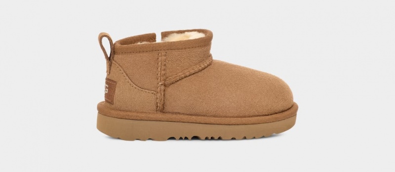 Ugg Toddler Classic Ultra Mini Stövlar Barn Bruna | Sverige-91350