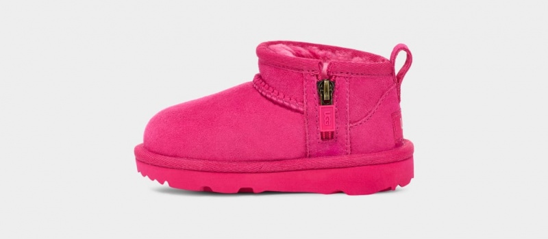 Ugg Toddler Classic Ultra Mini Stövlar Barn Rosa | Sverige-09638