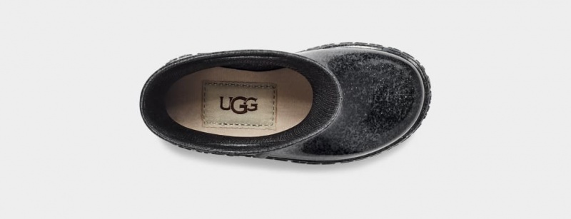 Ugg Toddler Drizlita Glitter Gummistövlar Barn Svarta | Sverige-39824