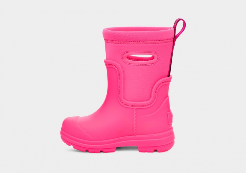 Ugg Toddler Droplet Mid Gummistövlar Barn Rosa | Sverige-95476