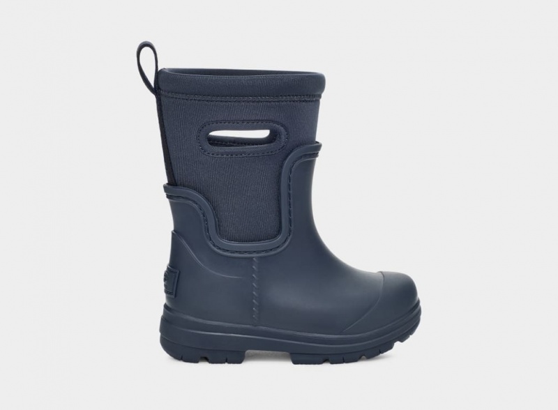 Ugg Toddler Droplet Mid Gummistövlar Barn Marinblå | Sverige-38041