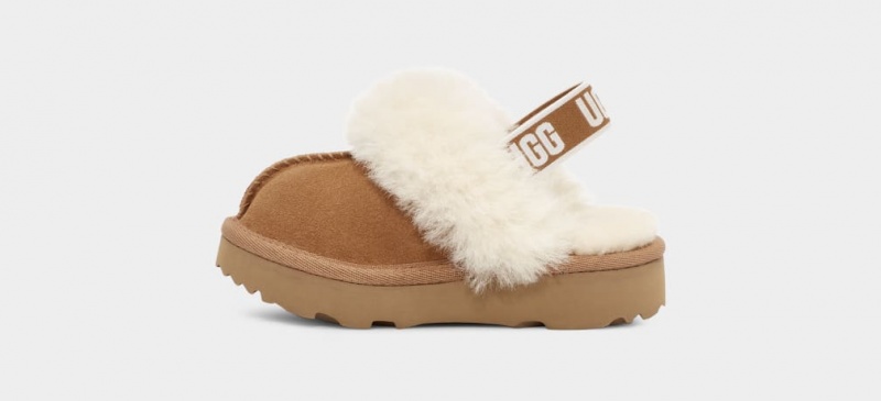 Ugg Toddler Funkette Tofflor Barn Bruna | Sverige-05184