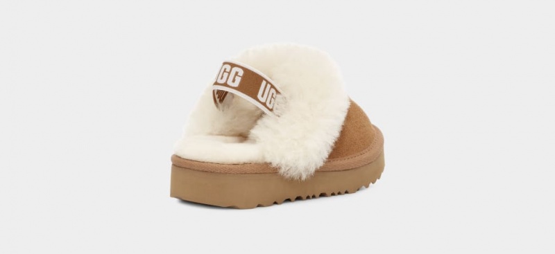 Ugg Toddler Funkette Tofflor Barn Bruna | Sverige-05184