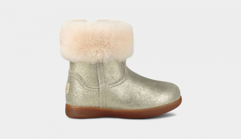 Ugg Toddler Jorie II Metallic Stövlar Barn Guld | Sverige-38604