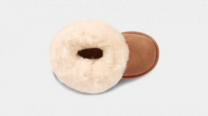 Ugg Toddler Korta Bailey Button II Stövlar Barn Bruna | Sverige-07184