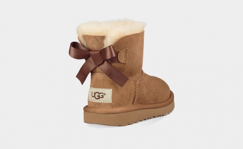 Ugg Toddler Mini Bailey Bow II Stövlar Barn Bruna | Sverige-93065