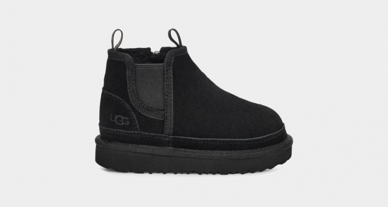 Ugg Toddler Neumel Chelsea Stövlar Barn Svarta | Sverige-32564