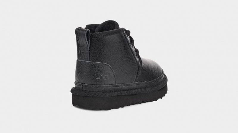 Ugg Toddler Neumel II Läder Stövlar Barn Svarta | Sverige-49613