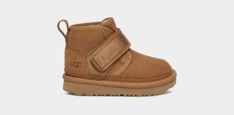 Ugg Toddler Neumel Snapback Stövlar Barn Bruna | Sverige-98174