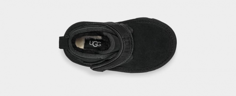 Ugg Toddler Neumel Snapback Stövlar Barn Svarta | Sverige-48705