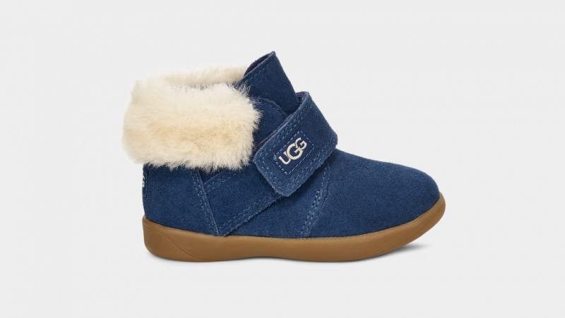 Ugg Toddler Nolen Stövlar Barn Marinblå | Sverige-51970