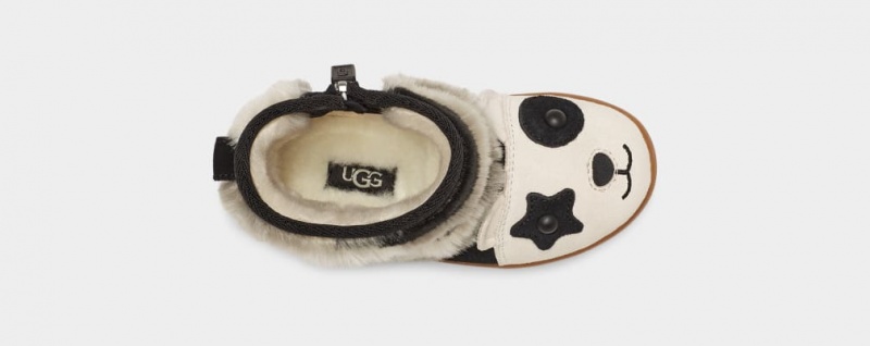 Ugg Toddler Panda Stuffie Stövlar Barn Svarta | Sverige-97805