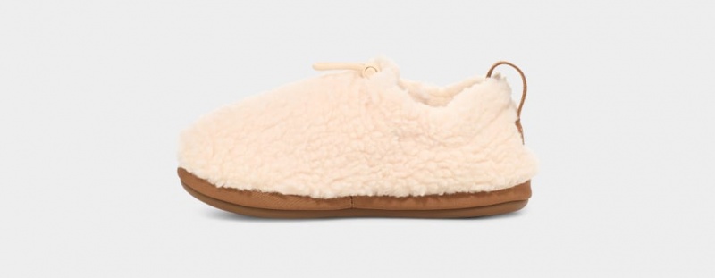 Ugg Toddler Plushy Tofflor Barn Beige Bruna | Sverige-29408