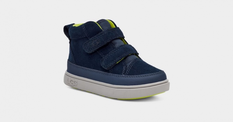 Ugg Toddler Rennon II Weather Sneakers Barn Blå | Sverige-71328