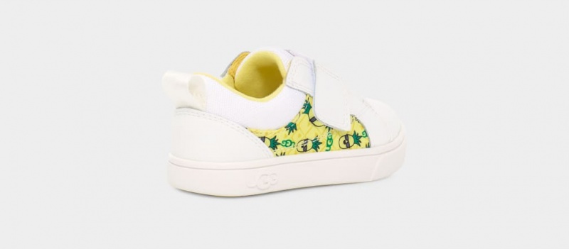 Ugg Toddler Rennon Low Pineapple Stuffie Sneakers Barn Gula | Sverige-56312