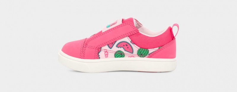 Ugg Toddler Rennon Low Watermelon Stuffie Sneakers Barn Rosa | Sverige-49835