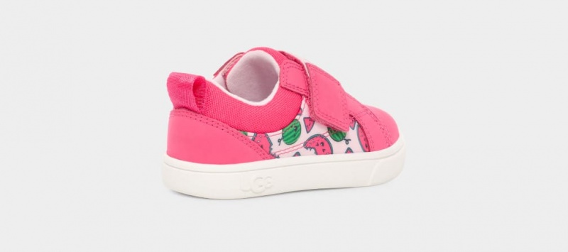 Ugg Toddler Rennon Low Watermelon Stuffie Sneakers Barn Rosa | Sverige-49835