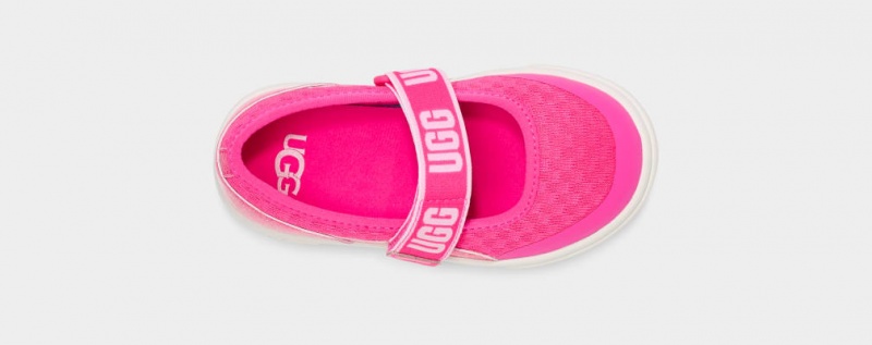 Ugg Toddler Rennon Skimmer Glitter Sneakers Barn Rosa | Sverige-32816