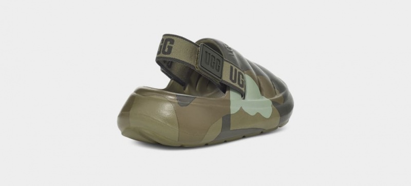 Ugg Toddler Sport Yeah Camopop Sandaler Barn Gröna | Sverige-27561