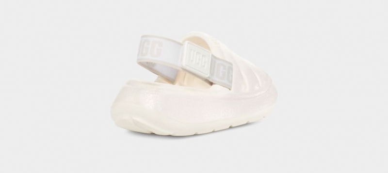 Ugg Toddler Sport Yeah Glitter Sandaler Barn Vita | Sverige-02968