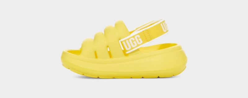 Ugg Toddler Sport Yeah Sandaler Barn Gula | Sverige-98456