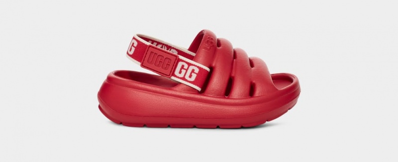 Ugg Toddler Sport Yeah Sandaler Barn Röda | Sverige-91702