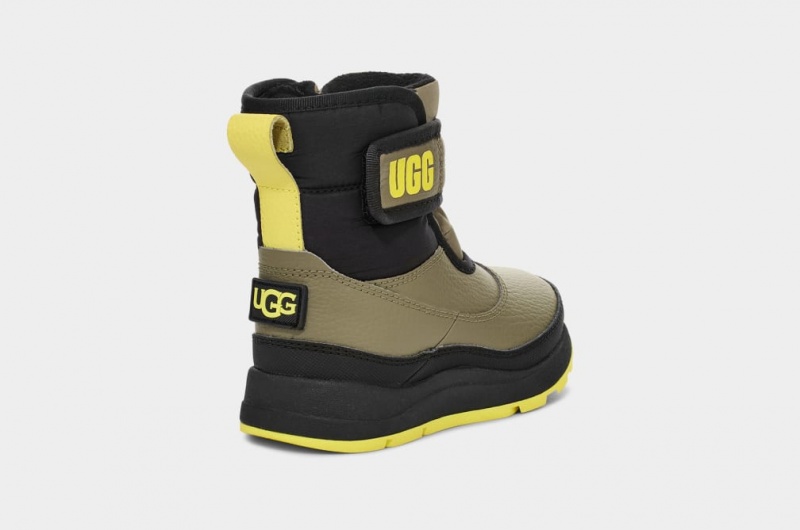 Ugg Toddler Taney Weather Stövlar Barn Olivgröna Svarta | Sverige-14698