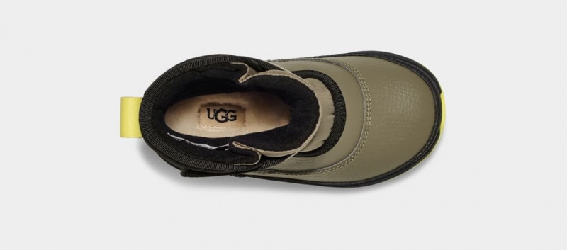 Ugg Toddler Taney Weather Stövlar Barn Olivgröna Svarta | Sverige-14698