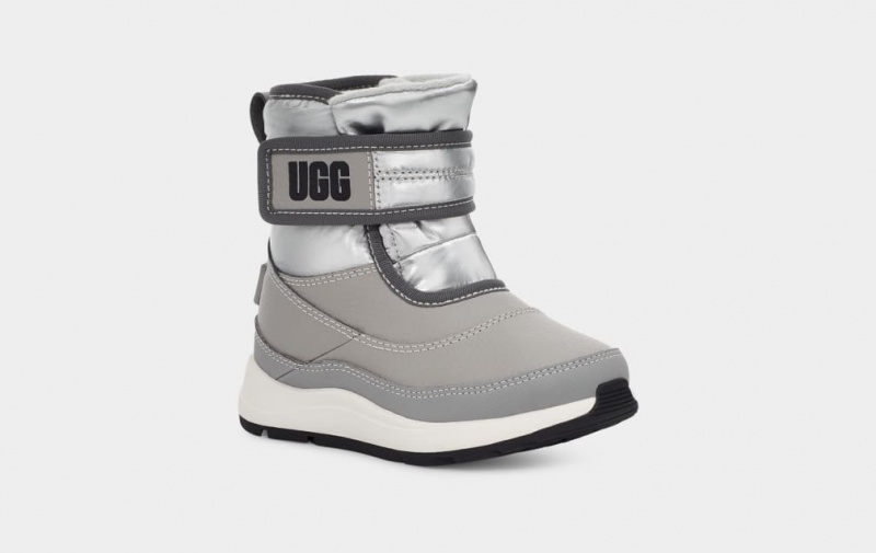 Ugg Toddler Taney Weather Stövlar Barn Silver | Sverige-26154