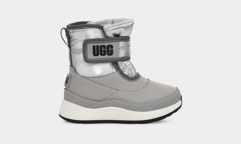 Ugg Toddler Taney Weather Stövlar Barn Silver | Sverige-26154