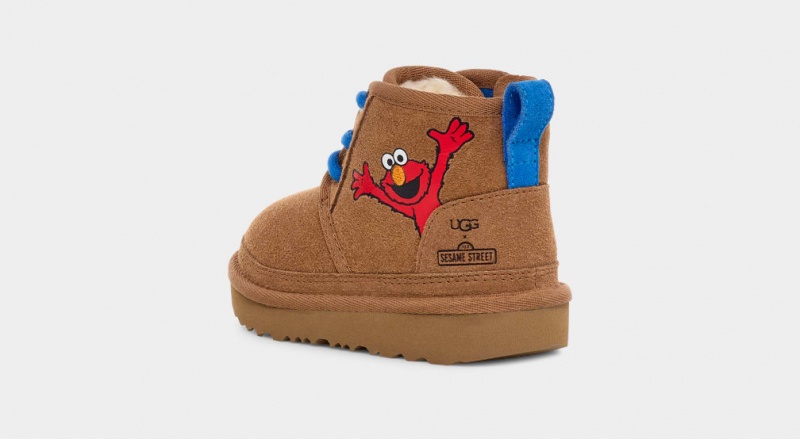 Ugg Toddler UGG x Sesame Friends Neumel II Stövlar Barn Bruna | Sverige-64893