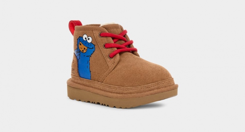 Ugg Toddler UGG x Sesame Friends Neumel II Stövlar Barn Bruna | Sverige-64893