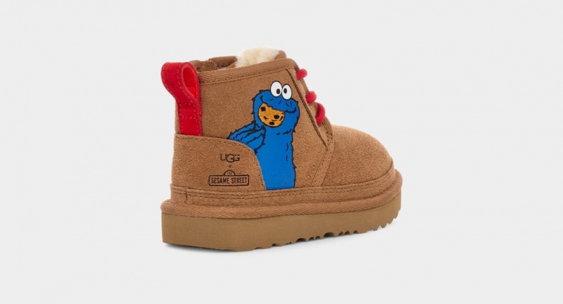 Ugg Toddler UGG x Sesame Friends Neumel II Stövlar Barn Bruna | Sverige-64893