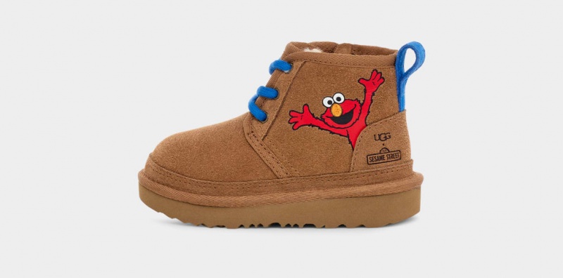 Ugg Toddler UGG x Sesame Friends Neumel II Stövlar Barn Bruna | Sverige-64893