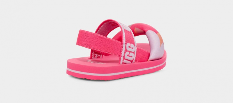 Ugg Toddler Zuma Slingback Camopop Sandaler Barn Rosa | Sverige-19475