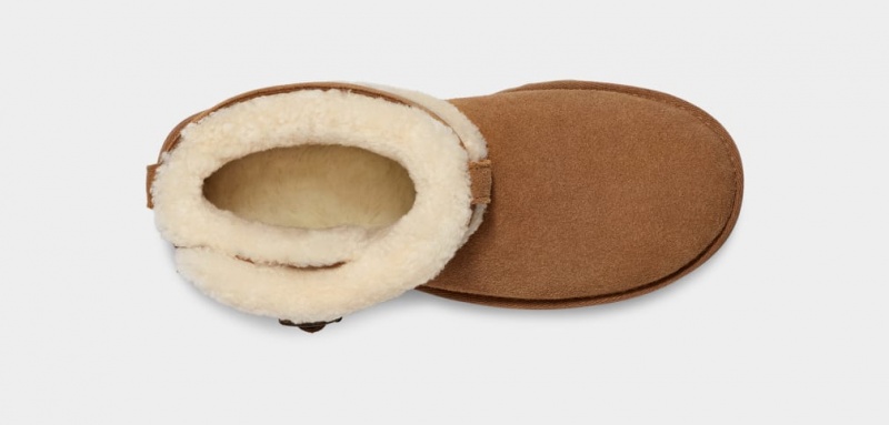 Ugg Ultra Mini Belted Roller Stövlar Dam Bruna | Sverige-18659