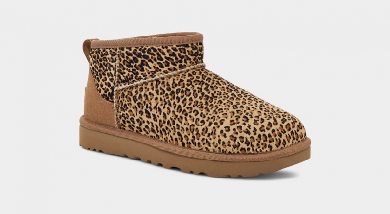 Ugg Ultra Mini Speckles Stövlar Dam Bruna | Sverige-65743